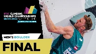 Bern 2023 - World Championships - Men's boulder finals