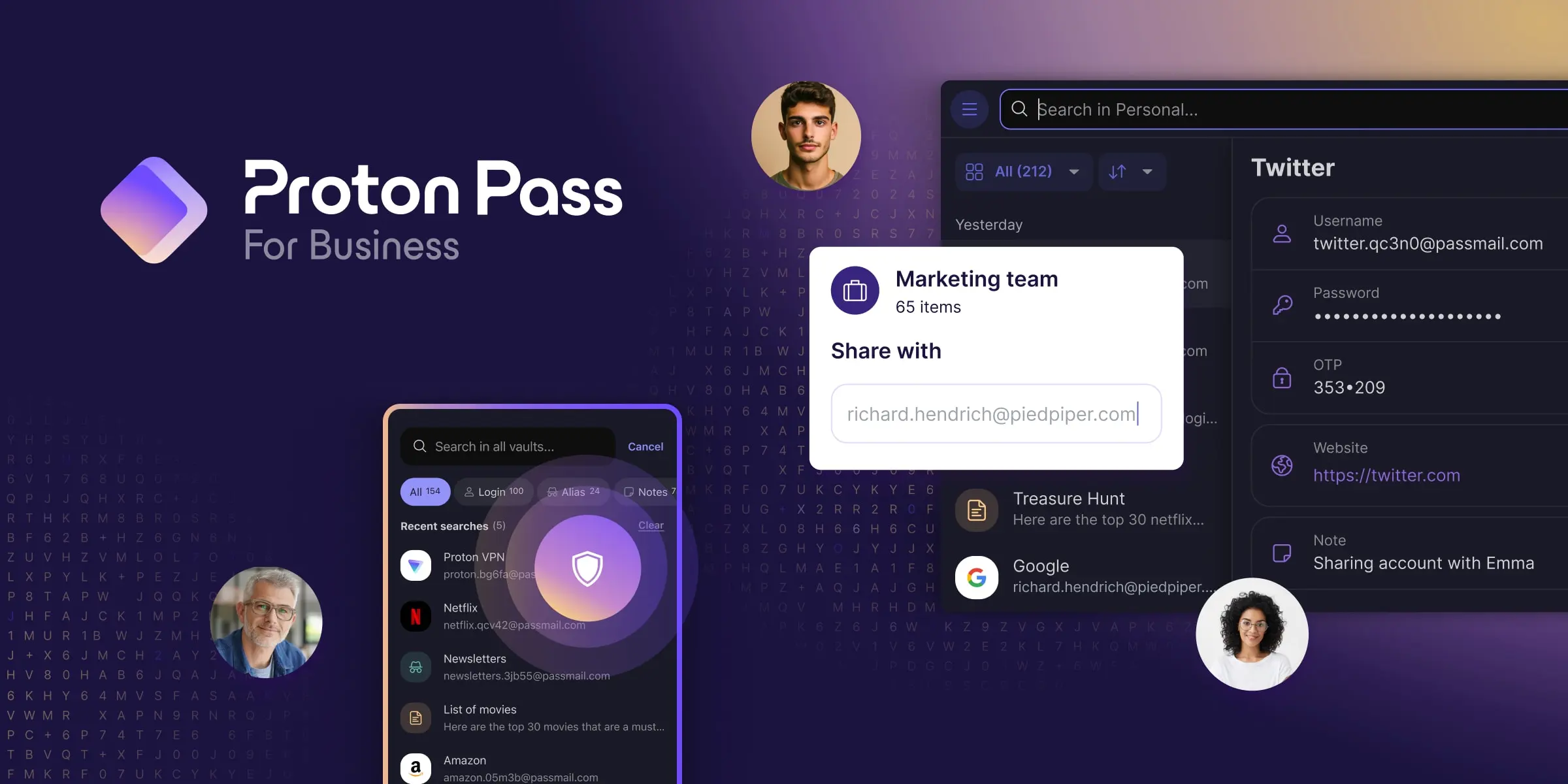 Introducing Proton Pass for Business – a Swiss vault for your team’s passwords | Proton