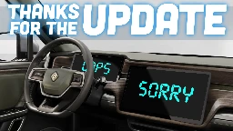 Rivian Bricks Infotainment Systems Thanks To "Fat Finger" Mistake - The Autopian