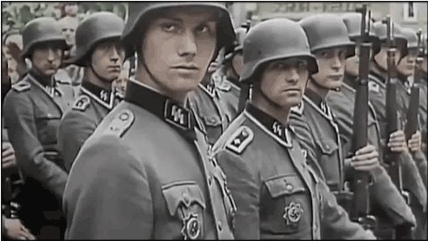 Grey Nazi uniform