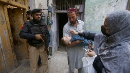 Pakistan launches anti-polio vaccine drive targeting 44M children amid tight security