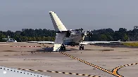 Delta flight clips another plane on taxiway at Atlanta airport, knocks off smaller plane's tail