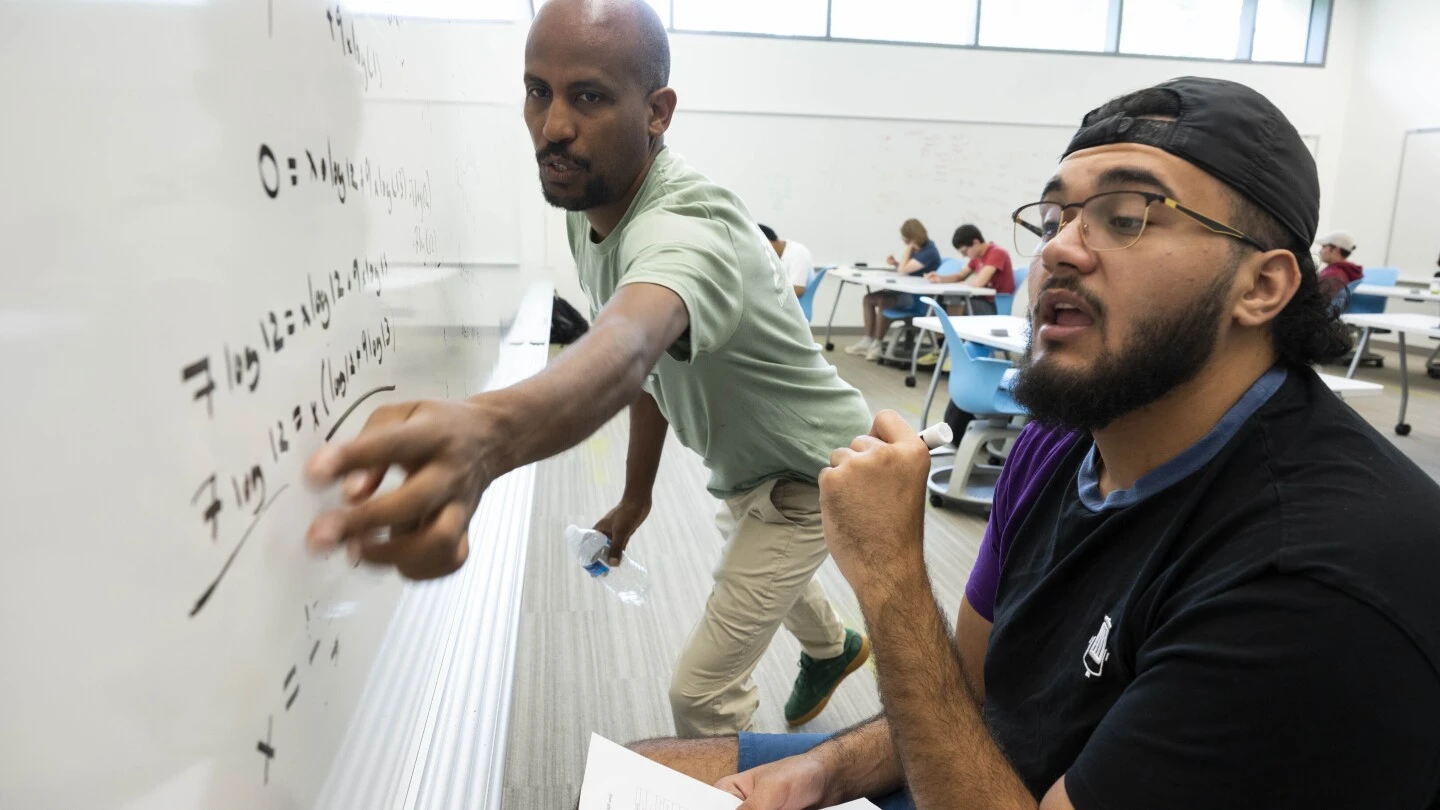 College students are still struggling with basic math. Professors blame the pandemic