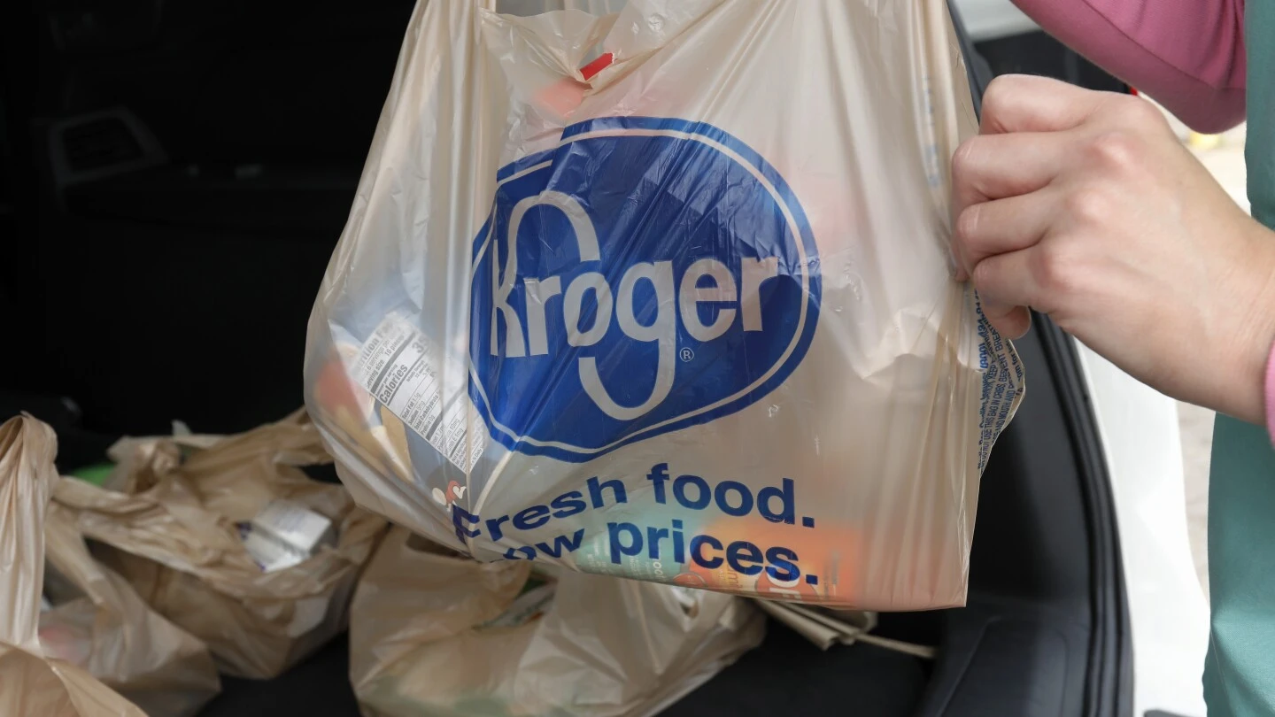 US sues to block merger of grocery giants Kroger and Albertsons, saying it could push prices higher