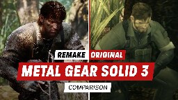 Metal Gear Solid Delta: Snake Eater vs Metal Gear Solid 3 Comparison