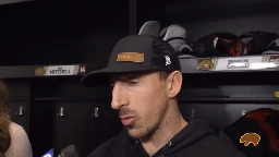 Brad Marchand on Milan Lucic being arrested