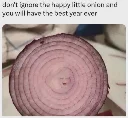 Happy onion