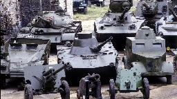 Russia's Largest Film Studio Donated Antique Tanks To The Military