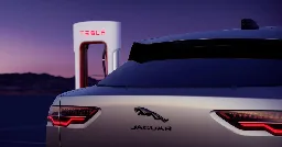 Jaguar signs deal with Tesla for Supercharger access, will adopt NACS