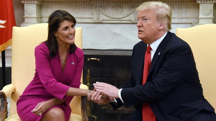 Nikki Haley says she would pardon Donald Trump if elected president