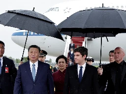 Xi Jinping begins first European tour in five years in France