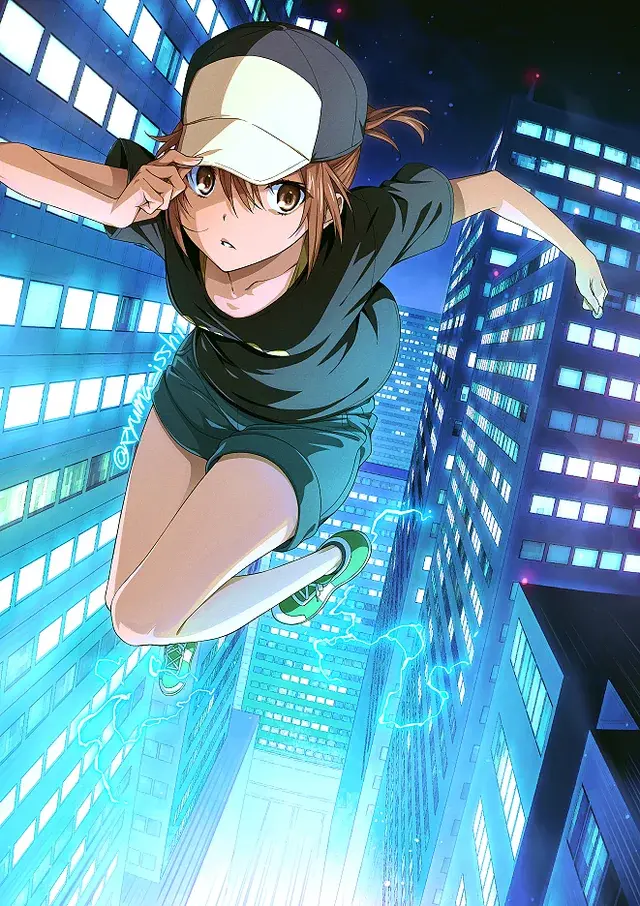 Mikoto is like spider man honestly