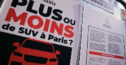 Paris votes to crack down on SUVs