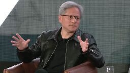 Jensen Huang says even free AI chips from his competitors can't beat Nvidia's GPUs