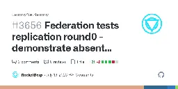 Federation tests replication round0 - demonstrate absent replication of comment deletes by RocketDerp · Pull Request #3656 · LemmyNet/lemmy