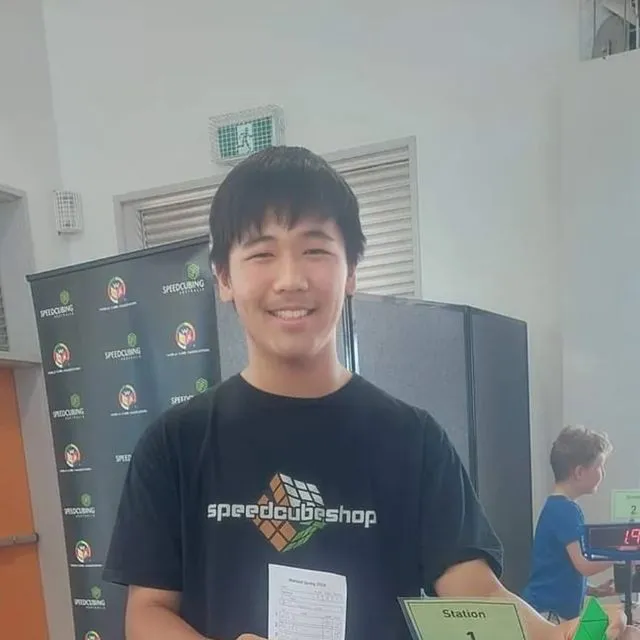 Speedcubing Australia on Instagram: "A HUGE CONGRATULATIONS to Australia's own Sebastian Lee for breaking the Pyraminx WR Average with an incredible time of 1.15 seconds!!"