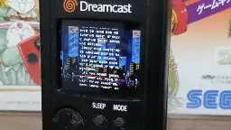 This Dreamcast VMU Plays Sega Genesis Games