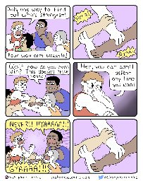 Arm Wrestling [Last Place Comics]