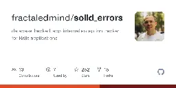 GitHub - fractaledmind/solid_errors: database-backed, app-internal exception tracker for Rails applications