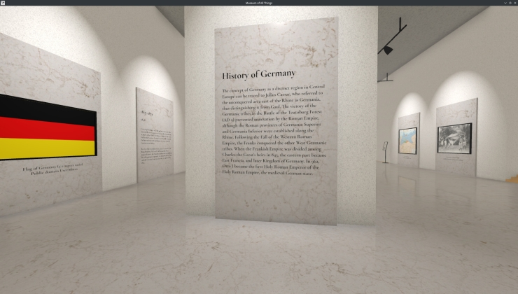 Bored? Check out the Museum of All Things and dive into Wikipedia in 3D