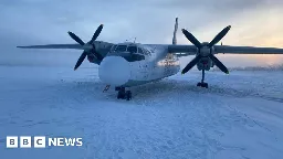 Russian passenger plane lands on frozen river by mistake