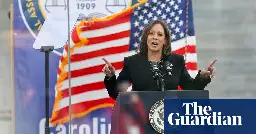 Kamala Harris warns US freedom is under ‘profound threat’ in MLK Jr day speech