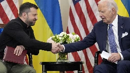 Biden apologizes to Zelenskyy for monthslong congressional holdup to weapons that let Russia advance