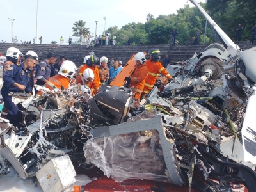 Two Navy helicopters crash during fly-over training at Lumut base, all crew members confirmed dead
