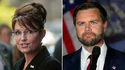 JD Vance Officially Has a Lower Favorability Rating Than Sarah Palin