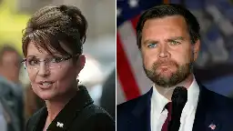 JD Vance Officially Has a Lower Favorability Rating Than Sarah Palin