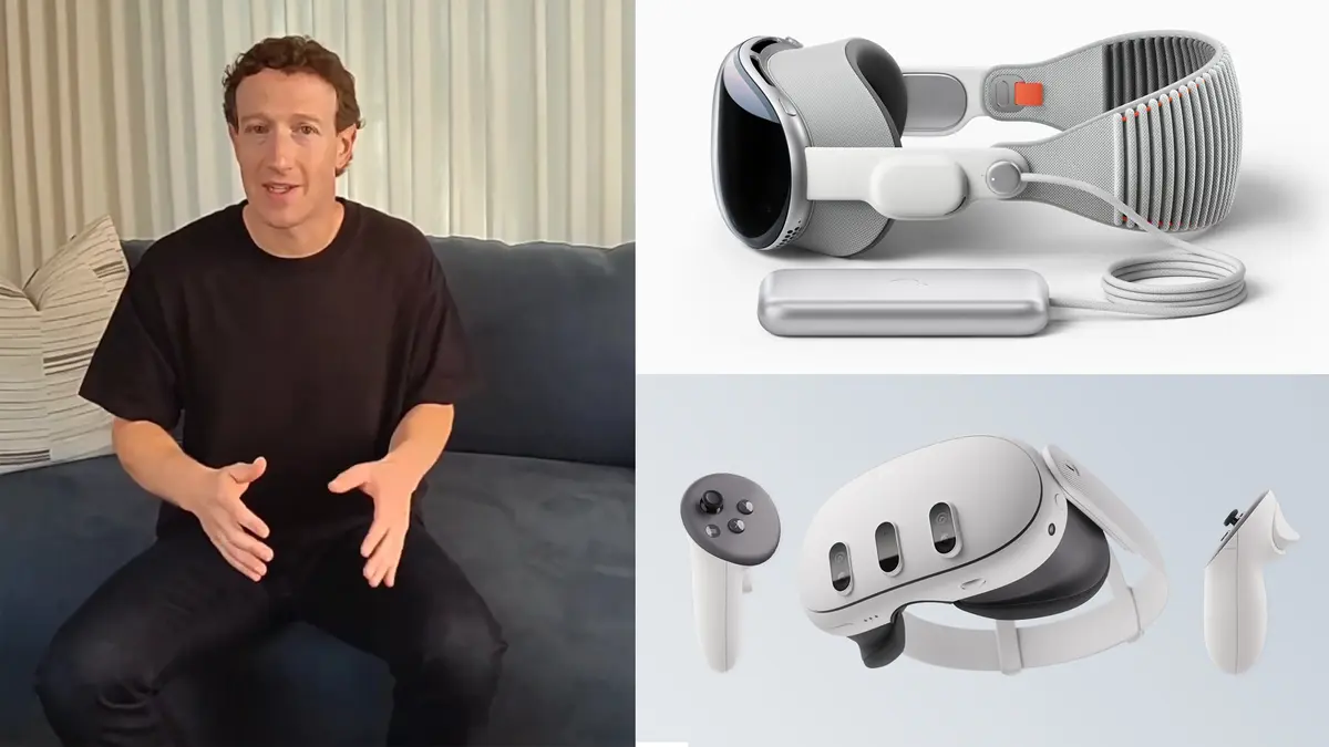 Mark Zuckerberg: Quest 3 Is Better Than Apple Vision Pro