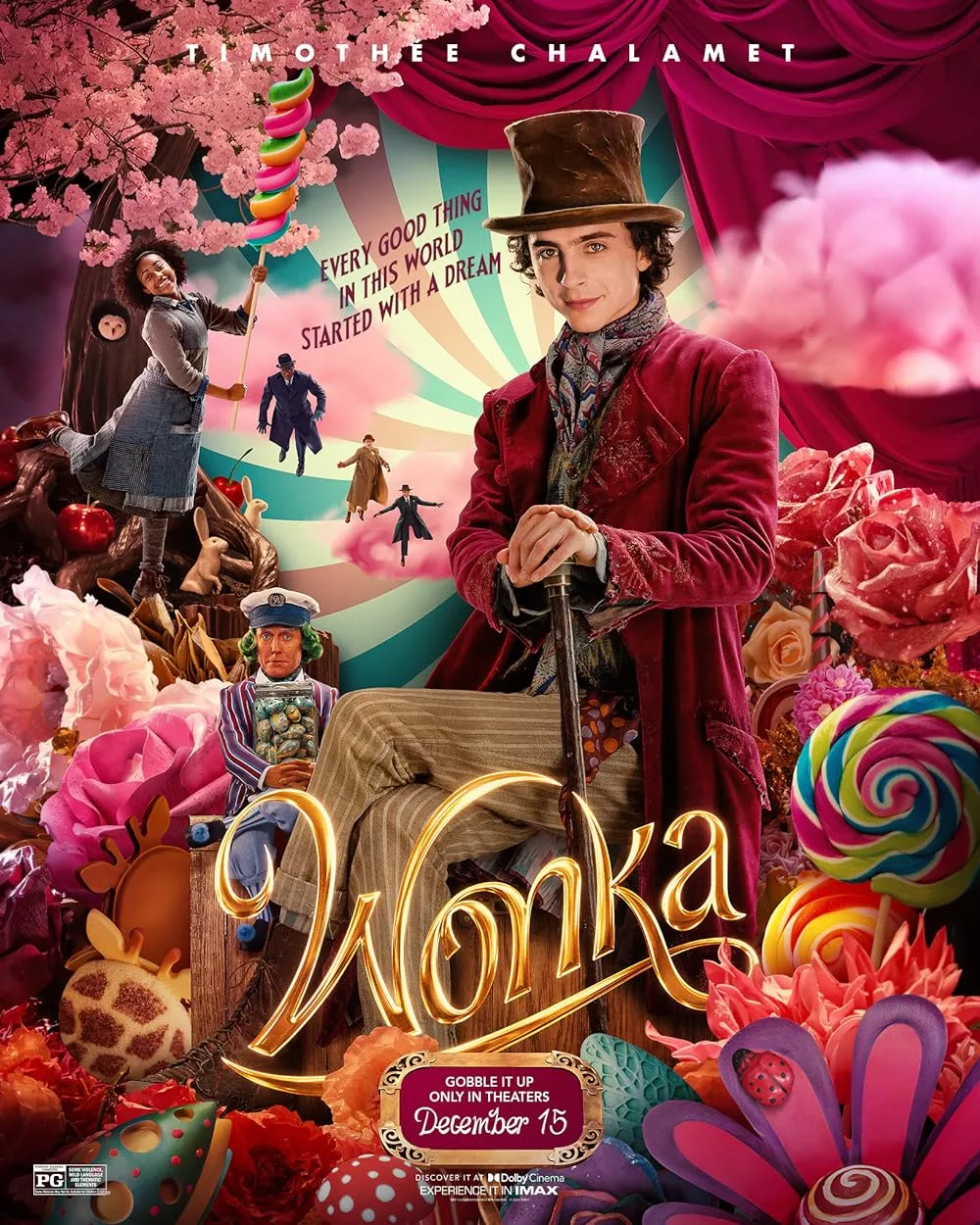 Wonka (2023) ⭐ 7.4 | Adventure, Comedy, Family