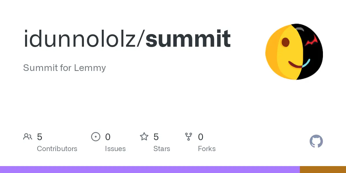 GitHub - idunnololz/summit: Summit for Lemmy