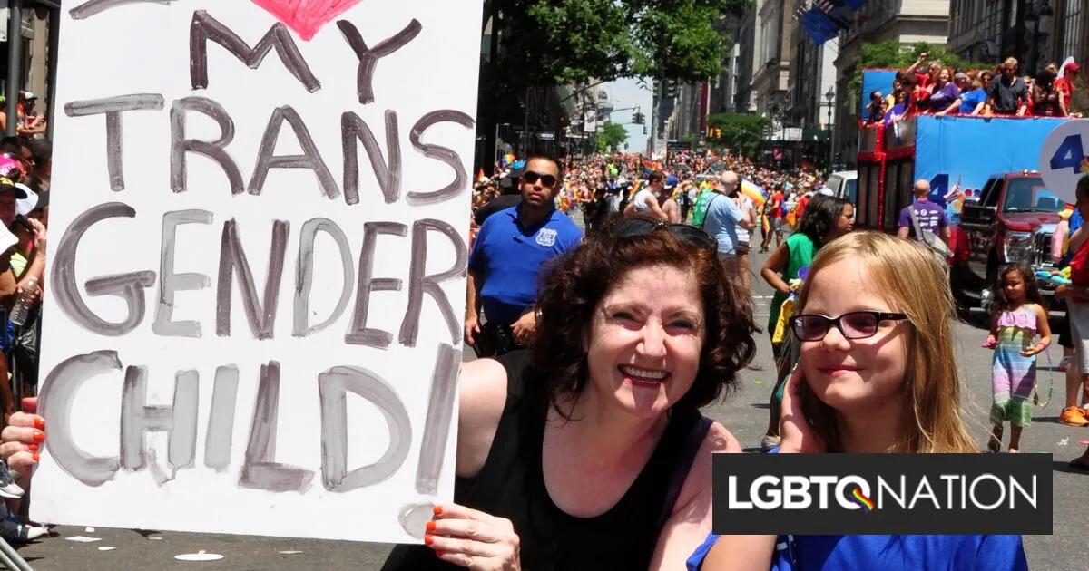 New poll finds strong majority opposes gender-affirming care bans for trans minors - LGBTQ Nation