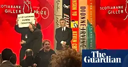 Giller prize drops sponsor after protests over Israel arms link