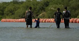 Child from Honduras is one of two people dead on or near Texas’ anti-migrant border buoys