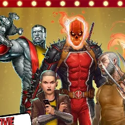 MARVEL Puzzle Quest on Instagram: "Beat the heat this summer with Deadpool and his best buddies in the 🍿Puzzle Quest - Summer Movie Sweepstakes! 🍿 Check out the link in our bio for more information!"