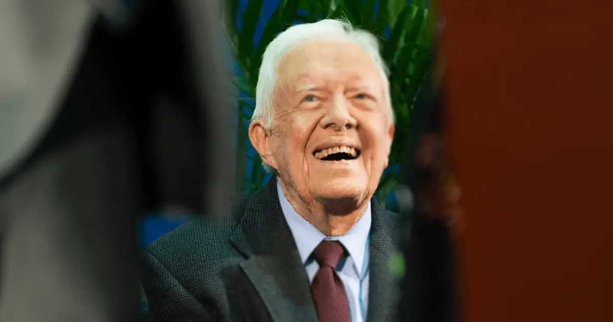 Jimmy Carter voted thanks to the GOP's least favorite law