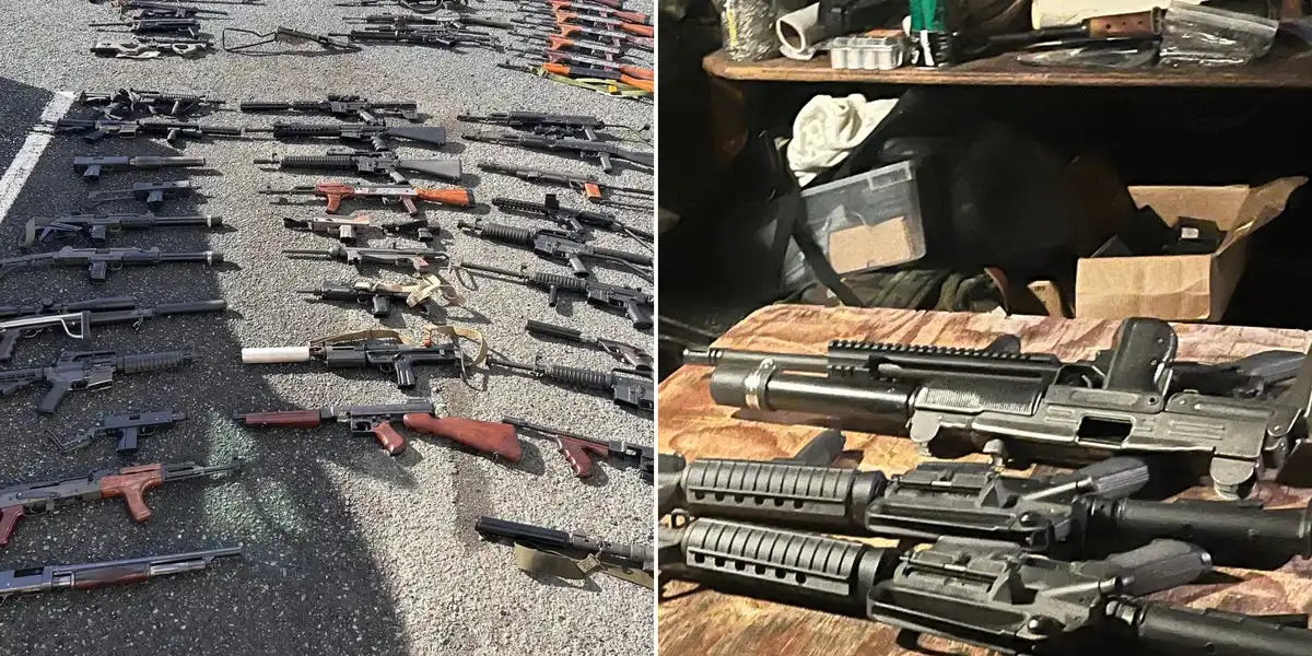 A California man was found with 1 million rounds of ammo and 248 illegally owned guns in his house, state authorities say