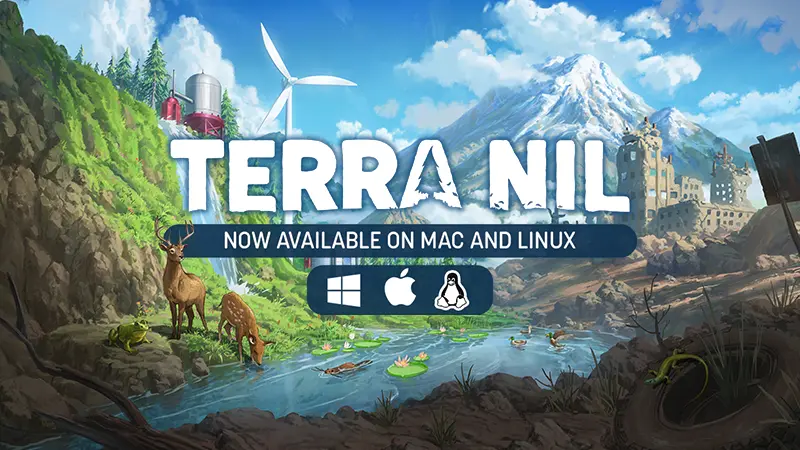 Terra Nil - Better Performance and macOS/Linux - Steam News