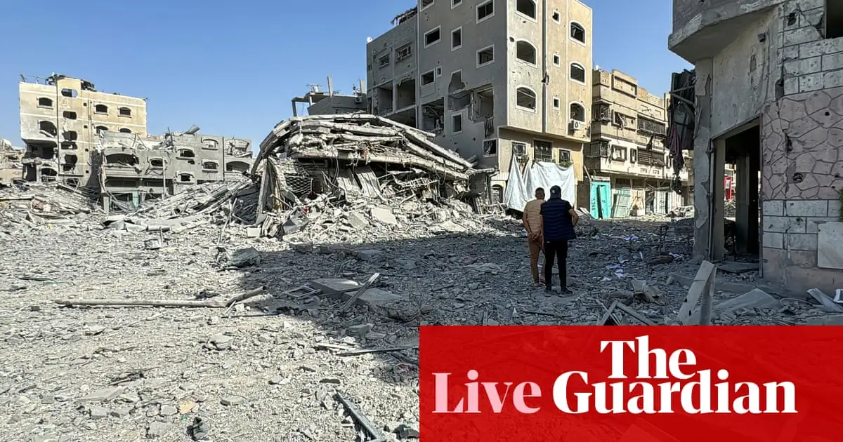 Israel passes law banning UN Palestinian refugee agency from operating inside country – Middle East crisis live