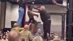 Hot tempers in Hot Springs: Referee faces possible lifetime ban after shoving fighter in heated altercation