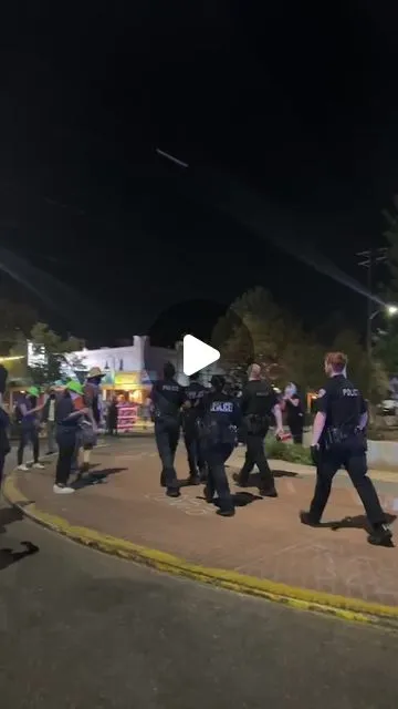 SouthWest Solidarity Network on Instagram: "APD returns to Palestine blockade to take down and steal the Palestinian flag with intent of reflying Amerikkkas flag"