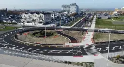 New storm-resistant street with ‘porous pavement’ opens in Rockaway, just in time for hurricane season