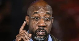 Sen. Raphael Warnock slams Trump for selling Bibles