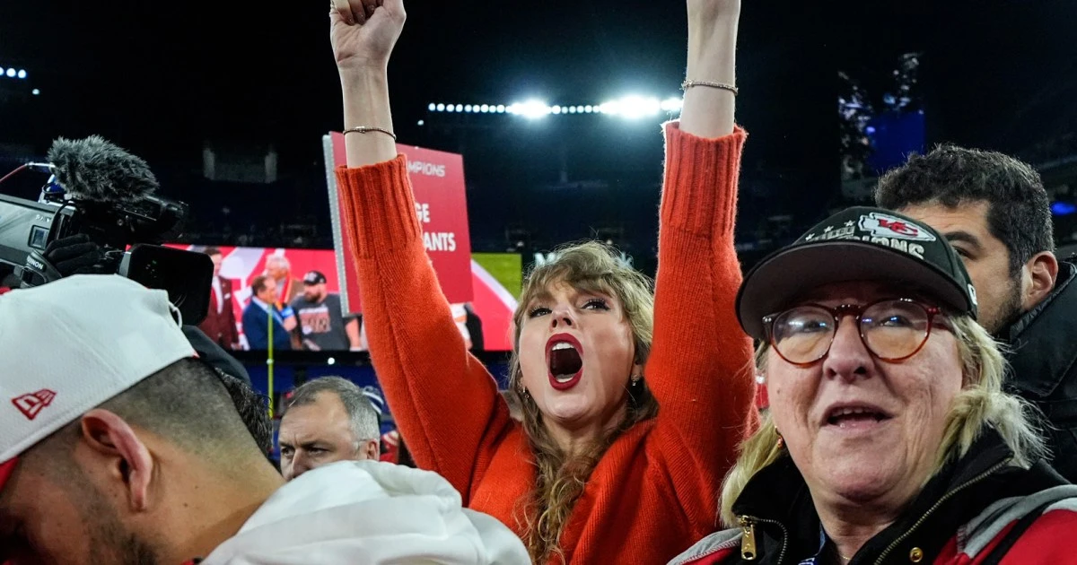 Taylor Swift draws ire of conservatives after Chiefs win AFC championship