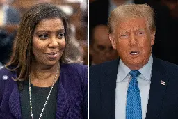 Letitia James reportedly broke into laughter during Trump testimony