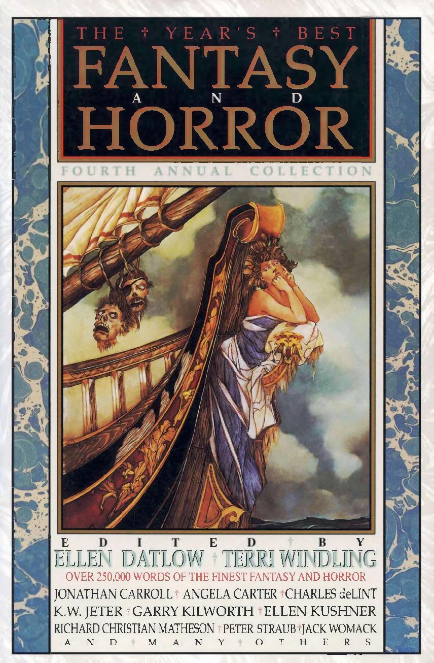 The Year's Best Fantasy and Horror - 4th Annual Collection(1991) | PDF Host