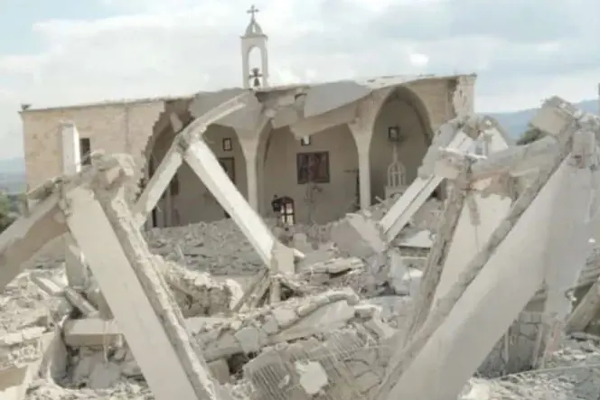 Israeli missile destroys Catholic church in Lebanon; at least 8 dead