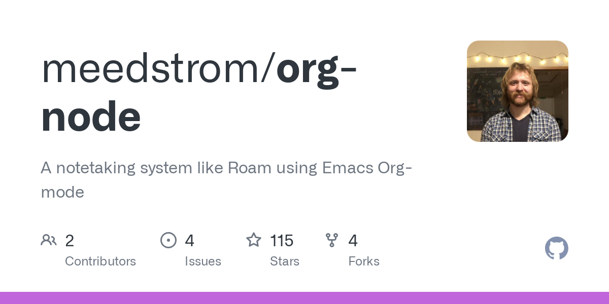 GitHub - meedstrom/org-node: A notetaking system like Roam using Emacs Org-mode